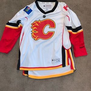 Men's Calgary Flames Fanatics Branded White